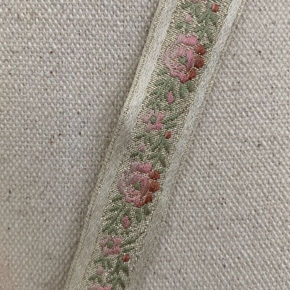 Vintage Victorian Style Brass Heart Pendant with Ribbon Choker Necklace Handmade - Picture 8 of 10